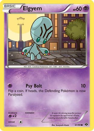 Elgyem 61/99 - Next Destinies Reverse Holofoil - Poke-Collect