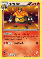 Emboar (20) 20/114 - Black and White Reverse Holofoil - Poke-Collect