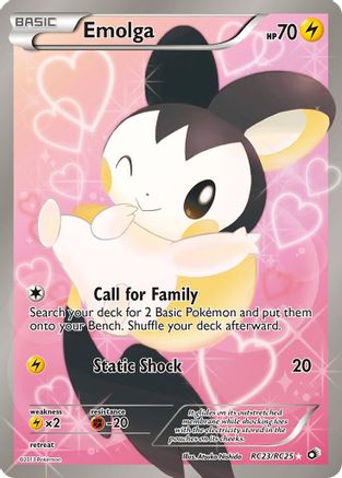 Emolga (Full Art) RC23/113 - Legendary Treasures Radiant Collection Holofoil - Poke-Collect