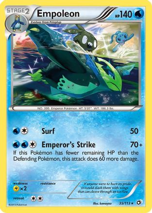 Empoleon 35/113 - Legendary Treasures Reverse Holofoil - Poke-Collect