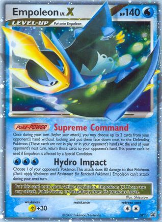Empoleon LV.X - DP11 DP11/56 - Diamond and Pearl Promos Holofoil - Poke-Collect