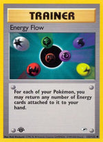 Energy Flow 122/132 - Gym Heroes 1st Edition - Poke-Collect
