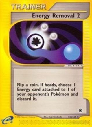 Energy Removal 2 140/165 - Expedition Reverse Holofoil - Poke-Collect