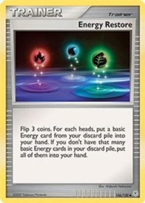 Energy Restore 106/130 - Diamond and Pearl - Poke-Collect
