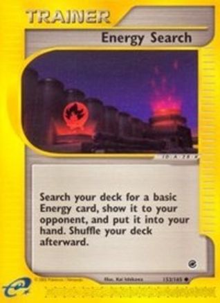 Energy Search 153/165 - Expedition Reverse Holofoil - Poke-Collect