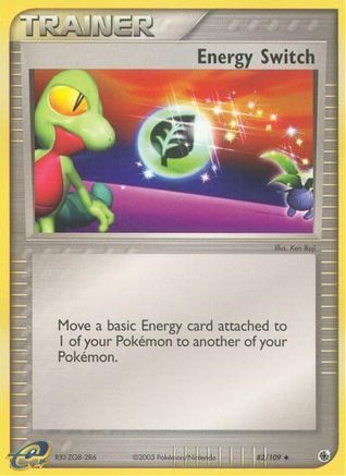 Energy Switch 82/109 - Ruby and Sapphire - Poke-Collect