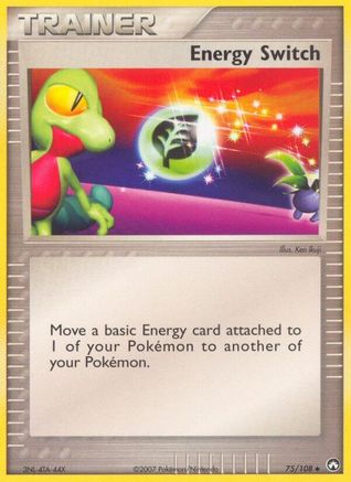 Energy Switch 75/108 - Power Keepers Reverse Holofoil - Poke-Collect