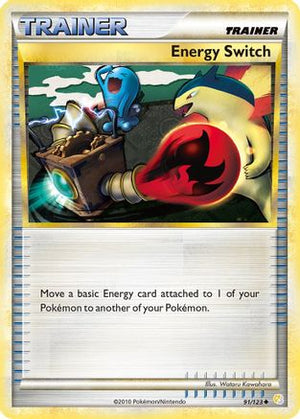 Energy Switch 91/123 - HeartGold SoulSilver - Poke-Collect