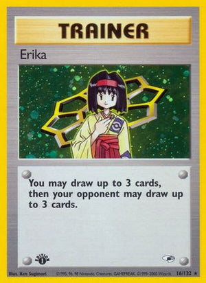 Erika (16) 16/132 - Gym Heroes Unlimited Holofoil - Poke-Collect