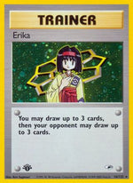 Erika (16) 16/132 - Gym Heroes 1st Edition Holofoil - Poke-Collect