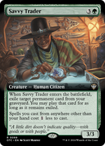 Savvy Trader (OTC-069) - Outlaws of Thunder Junction Commander: (Extended Art) - Poke-Collect