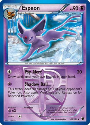 Espeon (Team Plasma) 48/116 - Plasma Freeze - Poke-Collect