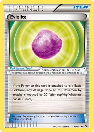 Eviolite 91/101 - Noble Victories Reverse Holofoil - Poke-Collect