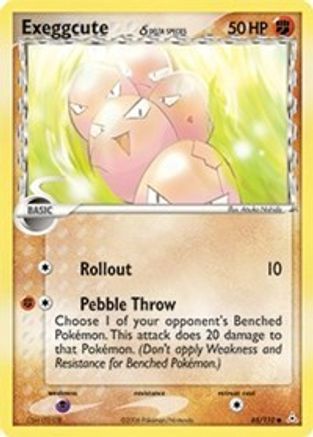 Exeggcute (Delta Species) 65/110 - Holon Phantoms Reverse Holofoil - Poke-Collect