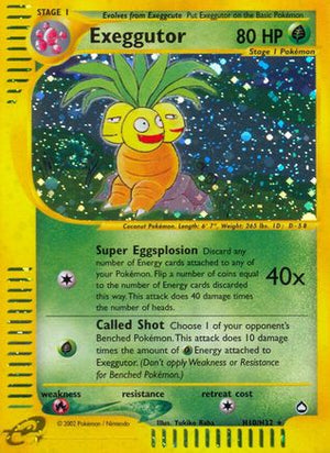 Exeggutor (H10) H10/147 - Aquapolis Holofoil - Poke-Collect