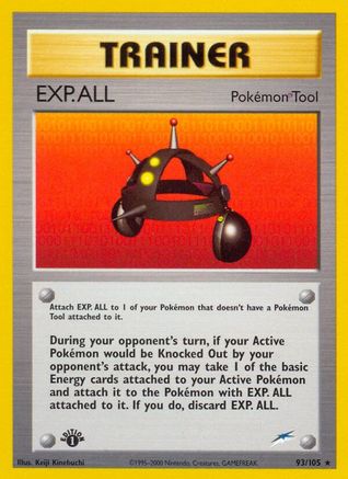EXP.ALL 93/105 - Neo Destiny 1st Edition - Poke-Collect