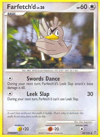 Farfetch'd 49/132 - Secret Wonders - Poke-Collect
