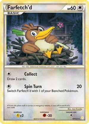 Farfetch'd 19/123 - HeartGold SoulSilver - Poke-Collect