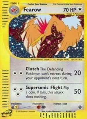 Fearow (11) 11/165 - Expedition Reverse Holofoil - Poke-Collect
