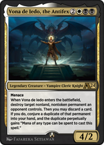 Vona de Iedo, the Antifex (YOTJ-028) - Alchemy: Outlaws of Thunder Junction - Poke-Collect