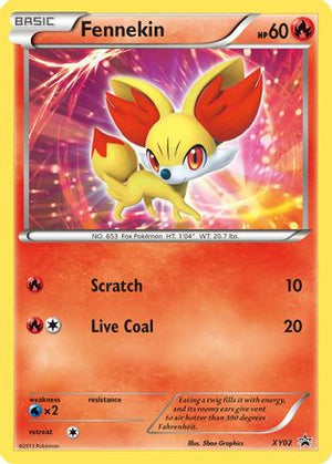Fennekin XY02/211 - XY Promos Holofoil - Poke-Collect