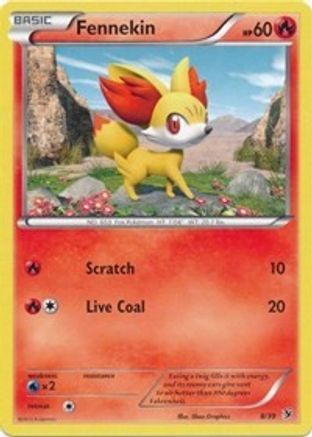 Fennekin 8/39 - Kalos Starter Set - Poke-Collect