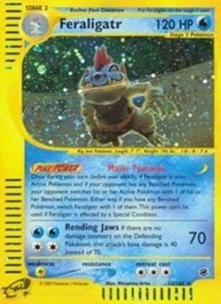 Feraligatr (12) 12/165 - Expedition Reverse Holofoil - Poke-Collect
