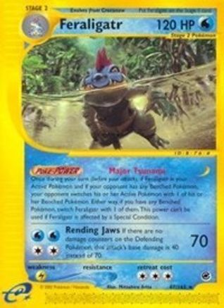 Feraligatr (47) 47/165 - Expedition - Poke-Collect