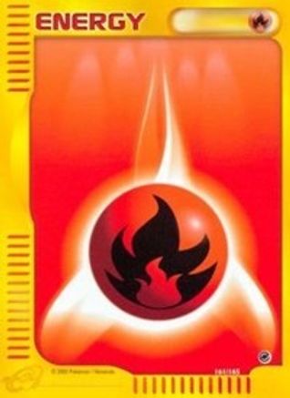 Fire Energy 161/165 - Expedition - Poke-Collect