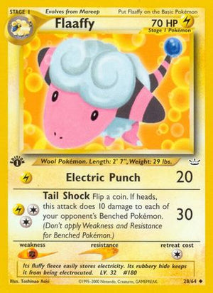 Flaaffy 28/64 - Neo Revelation 1st Edition - Poke-Collect