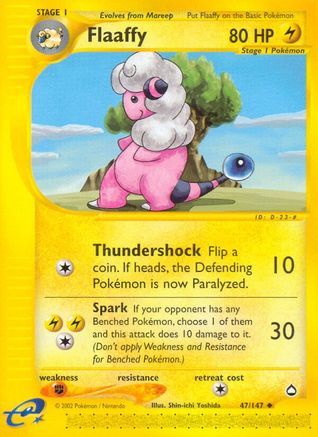 Flaaffy 47/147 - Aquapolis - Poke-Collect