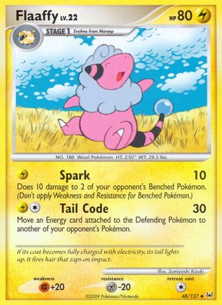 Flaaffy 48/127 - Platinum Reverse Holofoil - Poke-Collect