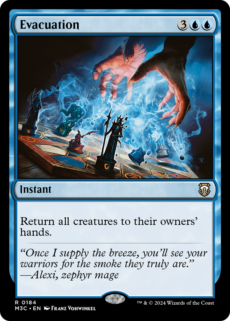 Evacuation (M3C-184) - Modern Horizons 3 Commander - Poke-Collect