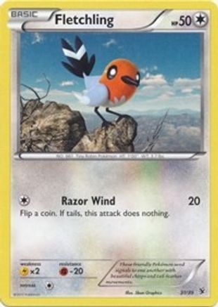 Fletchling 31/39 - Kalos Starter Set - Poke-Collect
