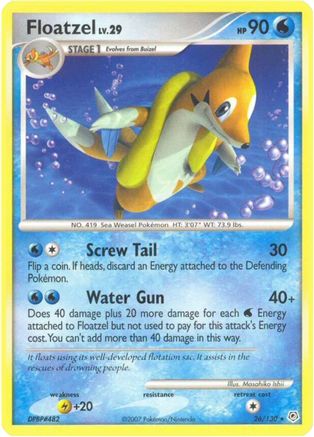 Floatzel 26/130 - Diamond and Pearl - Poke-Collect