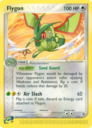 Flygon - 15/97 15/97 - Dragon Reverse Holofoil - Poke-Collect
