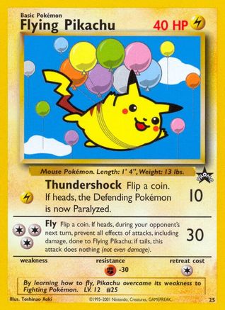 Flying Pikachu 25/53 - WoTC Promo - Poke-Collect