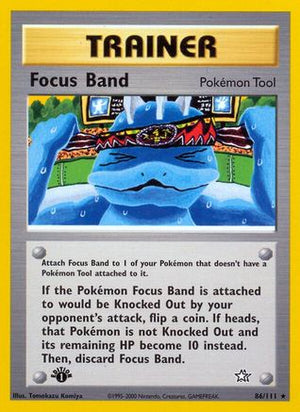 Focus Band 86/111 - Neo Genesis 1st Edition - Poke-Collect