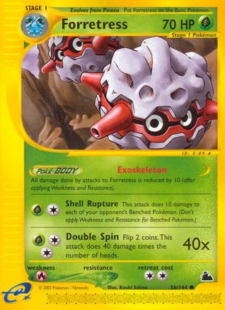 Forretress (56) 56/144 - Skyridge - Poke-Collect