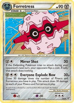 Forretress (3) 3/90 - Undaunted Reverse Holofoil - Poke-Collect