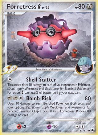 Forretress G 61/111 - Rising Rivals - Poke-Collect