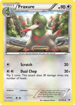 Fraxure 87/101 - Noble Victories Reverse Holofoil - Poke-Collect