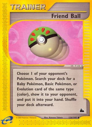 Friend Ball 126/144 - Skyridge Reverse Holofoil - Poke-Collect