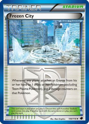 Frozen City (Team Plasma) 100/116 - Plasma Freeze Reverse Holofoil - Poke-Collect