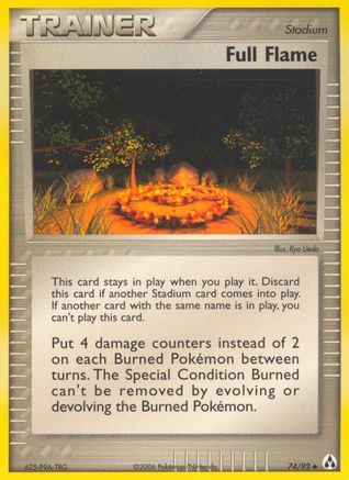 Full Flame 74/92 - Legend Maker - Poke-Collect