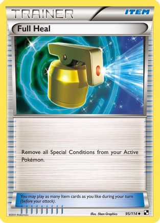 Full Heal 95/114 - Black and White Reverse Holofoil - Poke-Collect