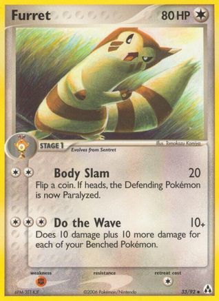 Furret 33/92 - Legend Maker - Poke-Collect