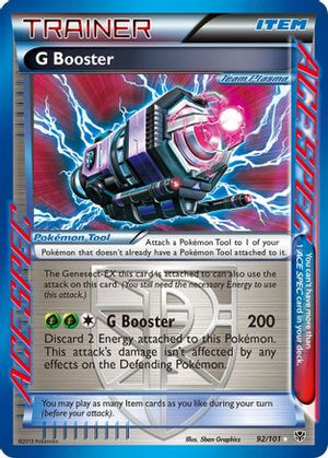 G Booster (Team Plasma) 92/101 - Plasma Blast Holofoil - Poke-Collect