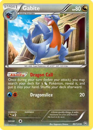 Gabite (89) 89/124 - Dragons Exalted - Poke-Collect