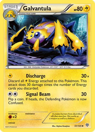 Galvantula 51/135 - Plasma Storm - Poke-Collect